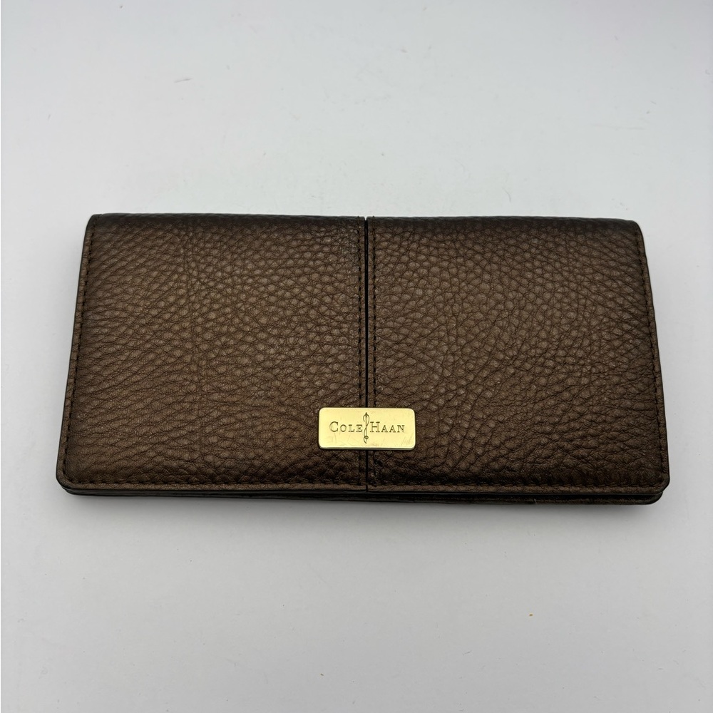 Cole Haan Brown Leather Bifold Wallet